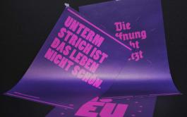 Poster Design, Nico Semsrott Demotivationsplakate merkmal. Designagentur Darmstatdt