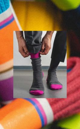 Moodslider Shoesenkel Socks merkmal. Designagentur Darmstatdt