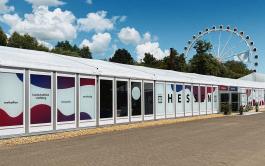 Messe Design für die Staatskanzlei Hessen, Hessentag 2024 merkmal. Designagentur Darmstatdt